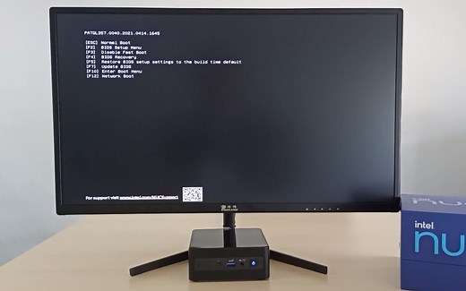 NUC启用快速启动功能后如何进入BIOS设置