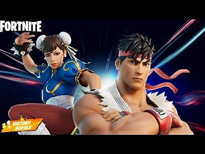 Ryu and Chun-Li!-Fortnite Gameplay walkthrough part 280