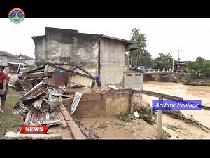 VO Nationwide flooding and landslides expected in on August 18-19. INTRO: More flooding and landslides are likely nationwide as a tropical depression approaches Laos from the South China Sea, expected to bring heavy rain and strong winds on August 18-19. | Lao National Television-English News Program