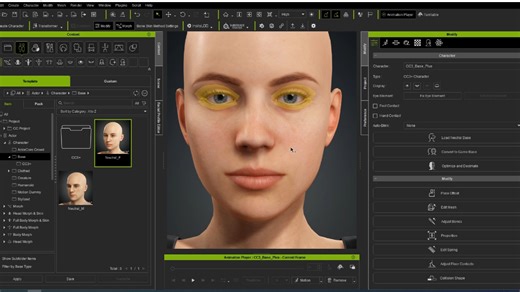 又涨姿势了！CC4 blendshape面部表情还原方法