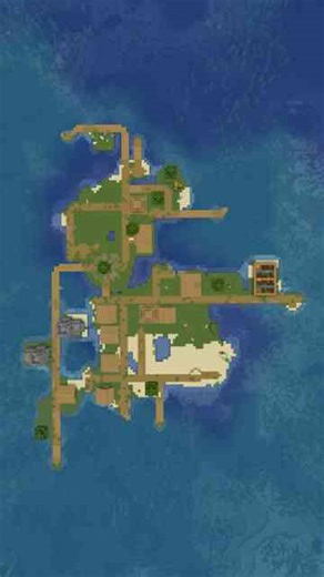 Plains Village Island Seed – Minecraft Java Edition 1.20.6