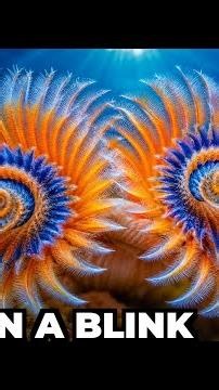 This Worm Has a Living Trapdoor 🌊😱