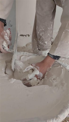 Implementation of plastering💫👌#shorts #youtubeshorts #viral