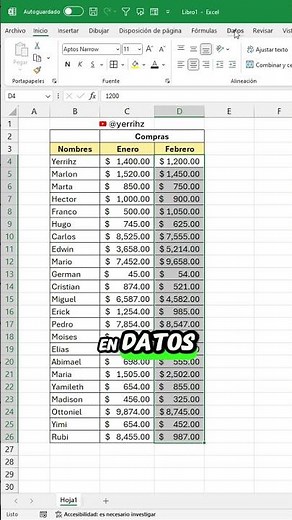 Validación de datos, y rodear en Excel #Excel #tutorial #office