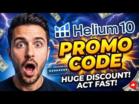 Helium 10 Coupon Code 2026 🎁50% OFF Helium 10 Discount & Promo Deal (Verified)
