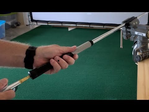 Golf Grip Installation with Air Gun