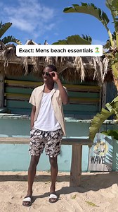 Sunshine, shades, & sea waves🌊 Shop our men's Summer beach essentials from only R99.99. Shorts, tees, shirts, sunnies & more. Available in-store @ https://bash.com/exact/men | Exact Clothing
