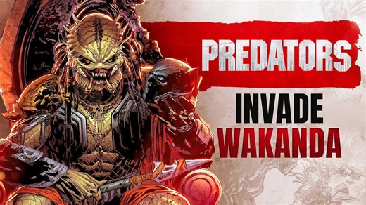 Predators invade Wakanda (Predator vs Black Panther)