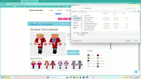 Tuto pour créer ou avoir un skin gratuit sur Minecraft (Java Edition)