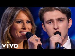 Barron Trump & Melania Trump LIVE Duet | Faith In You, Lord 🙏 | AI Generated