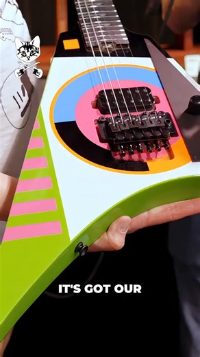 Sully keeping it simple and loud at NAMM 😼🎸 In this clip from our interview with @sullyguitars Sully’s showing off the Concorde in a trippy, colorful finish — one bridge pickup, one volume knob, and nothing getting in the way of pure rock. Brian and Sully even get into why sometimes one pickup is really all you need. Want the full story? Head to the link in our bio to watch the entire interview, and stay tuned — we’ve got plenty more NAMM content coming your way! #NAMMShow #NAMM #NAMM2026 #Sul