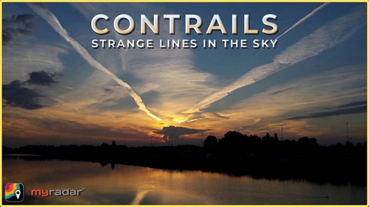 12 reactions | CONTRAILS EXPLAINED | Strange lines appeared in the skies over Atlanta last week...but how did they get there? MyRadar meteorologist Matthew Cappucci breaks down what was going on. | MyRadar Weather Radar | Facebook