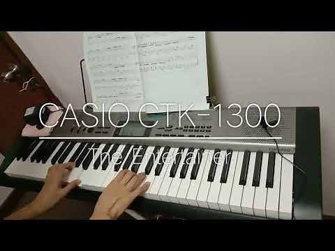88 The Entertainer S.Joplin CASIO Song Book piano CTK1300