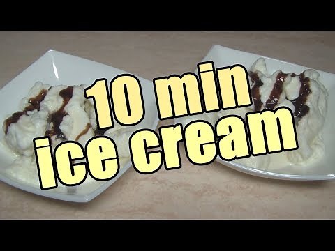 How to Make Ice Cream! Zip lock bag Way.