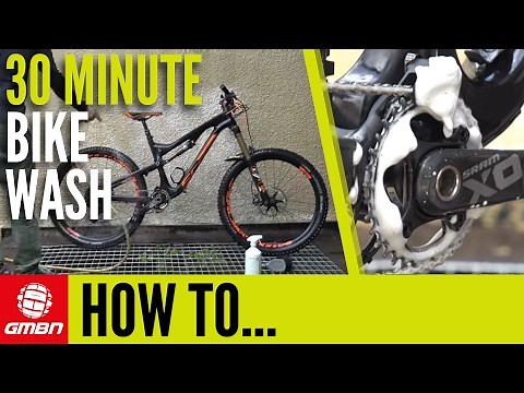 The 30 Minute Bike Wash – How To Clean Your BIke