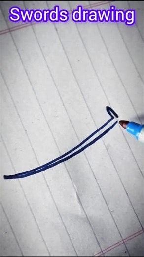 How to draw Swords||Swords drawing#drawing #draw #swordskills #foryou #fly