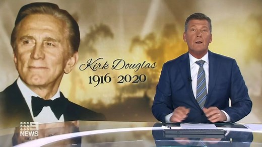 35K views · 955 reactions | The last of a generation of silver screen legends has died. Star actor, producer and director, Kirk Douglas passed away aged 103. #9News | 9 News | Facebook