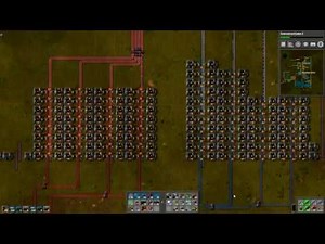 Let´s Play Factorio Folge 032: Lila und Gelbe Flaschen für Blaue und Lila Kisten