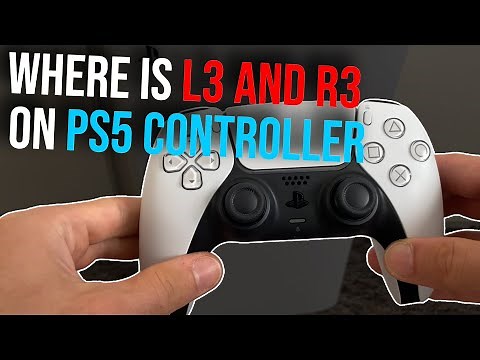 Where is L3 and R3 on PS5 Controller