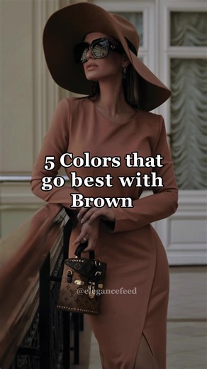 1.3M views · 19K reactions | Best brown color combos for an elegant look ⚜️ What color should I do next? Comment “Guide” and I’ll send you the full color combos and dressing ebook! ✨ #brownoutfit #brownoutfits #colorcombination #colorcombos #elegantcolors #elegantcolorscheme #outfitideas2023 #elegantoutfitsideas #elegantoutfitinspo #brownoutfitinspo #fashionstyle #richcolorpalette #oldmoneyaesthetic | Elegance Feed | Facebook