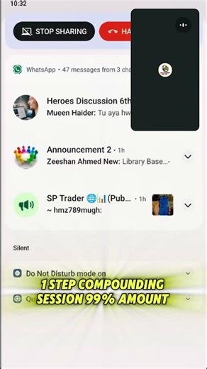 1 Step Compounding Session Closed 270$ To 570$ Convert within 1 minutes #quotextrading