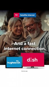 47K views · 176 reactions | Wherever you live, get the TV you love and a fast internet connection. Bundle and save on DISH TV and Hughesnet satellite internet. | DISH | Facebook