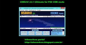 USBUtil v2.1 Ultimate for PS2 USB mode arquivos necessarios