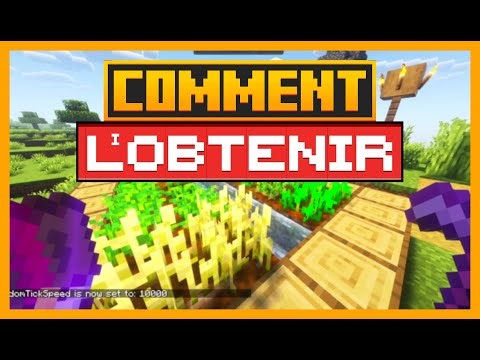 Comment utiliser la moissonneuse dans MINECRAFT avec les enchantements de Majrusz