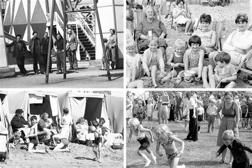 I love these retro pictures of Sunderland seafront in years gone by