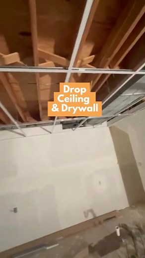 Drop ceiling & drywall ✅ Clean, durable, perfectly leveled finish, transforming spaces from the inside out. 💪✨ Benefits: ✅ Better acoustics ✅ Hides wiring & ductwork ✅ Improved insulation ✅ Modern, polished look ✅ Professional finish 💙🧡💙Get the Kaizen Experience! kaizenpainting.com Phone: (865) 266-4259 Mail: info@kaizenpainting.com #Drywall #DropCeiling #InteriorRenovation #BeforeAndAfter #KaizenPainting #Knoxville #Tennessee | Kaizen Painting