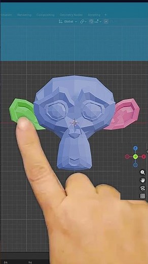 ⭐Atalhos mágicos no Blender 5.1⭐ #blendergameengine #3d