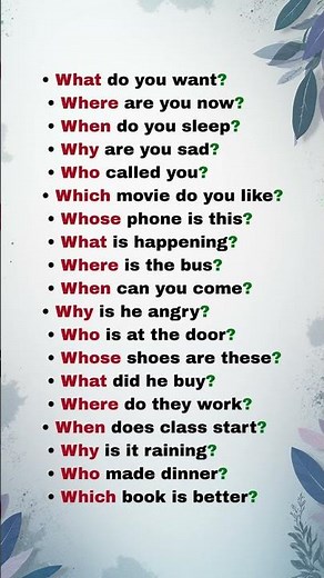 Master WH-Questions Easily | Simple English for Daily Life 📚 🔥