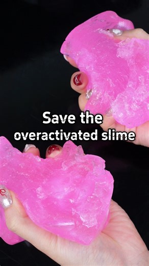 slymuslime on Instagram: "How to soften an overactive slime?🔥#slymuslime #soften #slime #overacting #diy #slymu #asmr #relax #jelly #jellyslime"