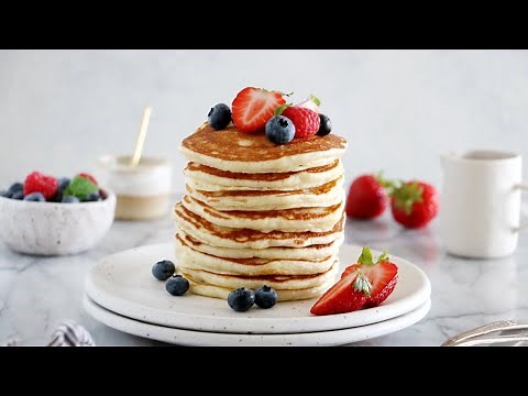 Easy Fluffy American Pancakes