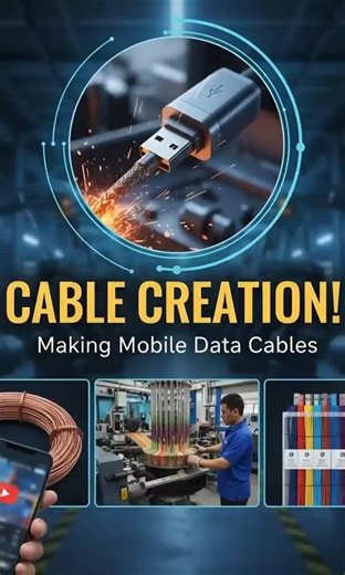 🇮🇳💥 FROM WIRE TO DATA CABLE MANUFACTURING 💥🇮🇳
