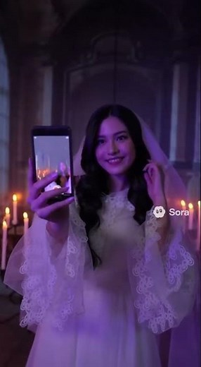 📸 Ghost Bride Selfie Too Perfect to Be Real