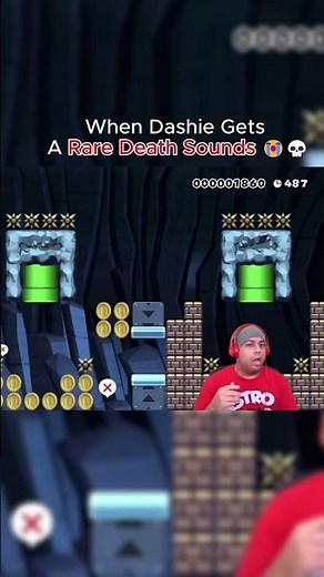 Rare Death Sound 😭💀 #dashiegames #mario #gaming #shorts