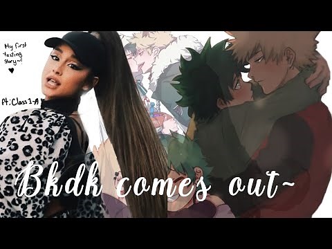 Bkdk Comes Out?! // Bakudeku // Lyric Prank on Class 1-A // bnha // Part 1//RosieMilky