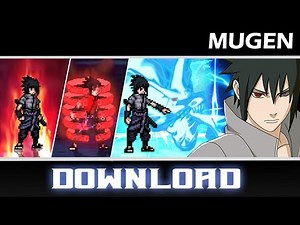 Sasuke (FMS) V2 JUS By Baby Desu - MUGEN JUS CHAR