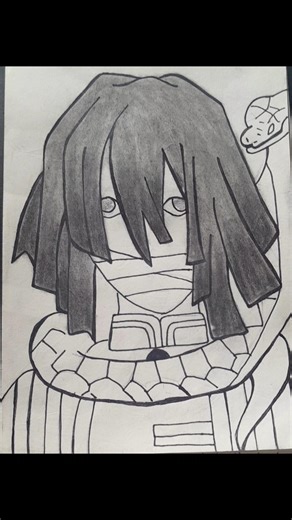 Obanai drawing #animedrawing #shorts
