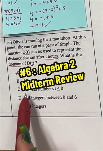 PART 6 : Algebra 2 Midterm Review #math #algebra2 #midterm #mathtutor #algebra