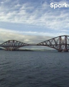 2.6K views · 45 reactions | Building a bridge that can sustain 200 trains every day is no easy task. 57 men lost their lives while building the marvel in Scotland. Often considered a symbol of Scotland, the Forth Bridge was one of the world’s first major steel structures. | Spark | Facebook