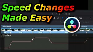 Creating a Speed Ramp in DaVinci Resolve