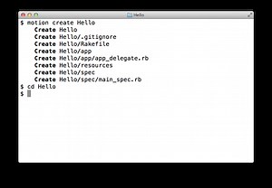 Disponibile RubyMotion, il tool per realizzare app iOS in Ruby