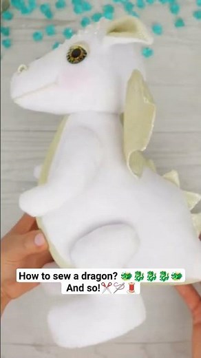 #dragon #sewingtutorial #stuffedanimal #plushtoys #decorika