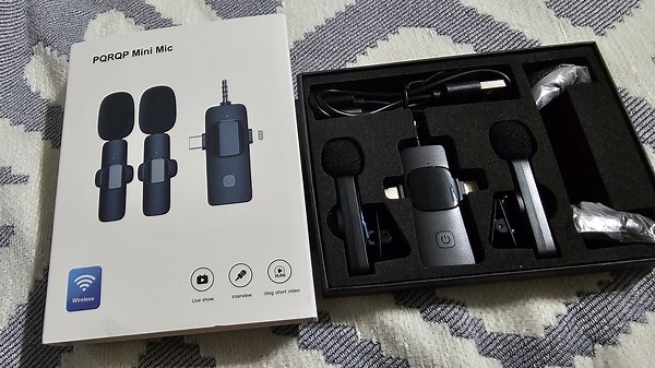 Watch Compact microphone for quality audio recording on Amazon Live