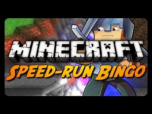 Minecraft: Speed-Run Bingo! (Singleplayer & Multiplayer Challenge Mode)