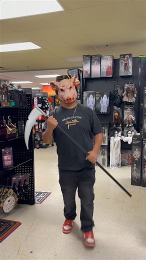 Scary Pig Mask 🐷🗡️🎭 #viral #trending #halloween #shorts #scary #mask #costumes #happyhalloween