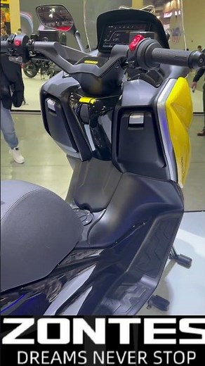 ZONTES 552G YELLOW🔥SCOOTER IS HERE - OFFICIAL VIDEOS - IMAGES - #SHORTS #zontes #zontes350e