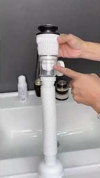 Replacement of odor-proof and space-saving sink drain #Sink drain pipe #Bathroom drain